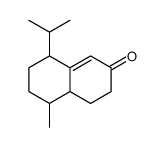 5-methyl-8-propan-2-yl-4,4a,5,6,7,8-hexahydro-3H-naphthalen-2-one结构式