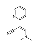 (Z)-3-(dimethylamino)-2-pyridin-2-ylprop-2-enenitrile结构式