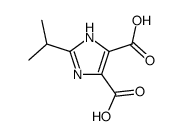 2-isopropylimidazole-4,5-dicarboxylic acid结构式