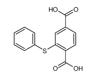 2-phenylsulfanylterephthalic acid结构式