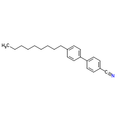 4-Cyano-4'-nonylbiphenyl Structure
