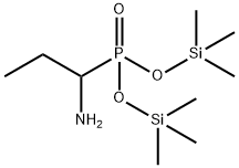 Bis(trimethylsilyl)=(1-aminopropyl) phosphonate Structure