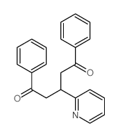 1,5-diphenyl-3-pyridin-2-yl-pentane-1,5-dione Structure