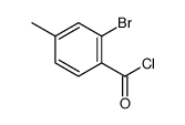 2-bromo-4-methylbenzoyl chloride结构式