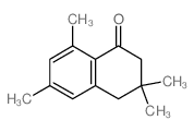 3,4-Dihydro-3,3,6,8-tetramethylnaphthalen-1(2H)-one结构式