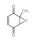1-methyl-7-oxabicyclo[4.1.0]hept-3-ene-2,5-dione结构式