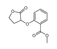 methyl 2-(2-oxooxolan-3-yl)oxybenzoate Structure