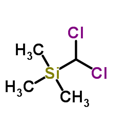 (Dichloromethyl)(trimethyl)silane Structure