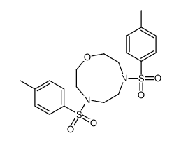 4,7-bis-(4-methylphenyl)sulfonyl-1,4,7-oxadiazonane Structure