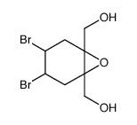 [3,4-dibromo-6-(hydroxymethyl)-7-oxabicyclo[4.1.0]heptan-1-yl]methanol Structure