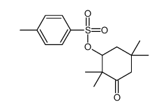 (2,2,5,5-tetramethyl-3-oxocyclohexyl) 4-methylbenzenesulfonate结构式