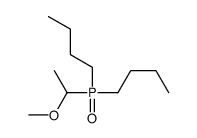 1-[butyl(1-methoxyethyl)phosphoryl]butane Structure