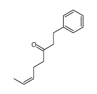 1-phenyloct-6-en-3-one Structure