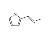 Methanamine, N-[(1-methyl-1H-pyrrol-2-yl)methylene]- (9CI)结构式