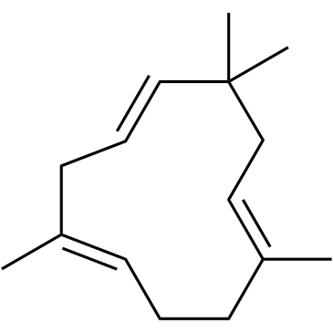 α-石竹烯结构式