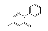 6-methyl-2-phenylpyridazin-3(2H)-one结构式
