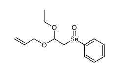 ((2-(allyloxy)-2-ethoxyethyl)seleninyl)benzene结构式