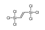trichloro(2-trichlorosilylethenyl)silane结构式