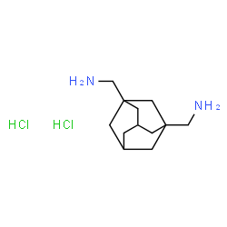 Adamantane-1,3-diyldimethanamine dihydrochloride Structure