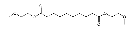 bis(2-methoxyethyl) sebacate结构式