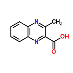 3-Methyl-2-quinoxalinecarboxylic acid Structure