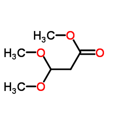 3, 3-二甲氧基丙酸甲酯结构式