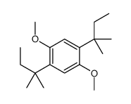 1,4-dimethoxy-2,5-bis(2-methylbutan-2-yl)benzene结构式