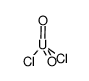 uranium (VI) dioxodichloride结构式