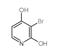 3-溴-2,4-二羟基吡啶结构式