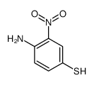 4-amino-3-nitrobenzenethiol Structure