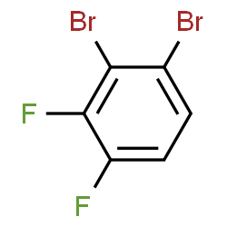 1,2-二溴-3,4-二氟苯结构式