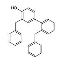 (phenylmethyl)-4-[(phenylmethyl)phenyl]phenol结构式