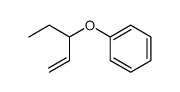 (1-ethyl-allyl)-phenyl ether Structure