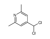 4-(dichloromethyl)-2,6-dimethylpyridine Structure
