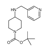 1-N-Boc-4-(3-氨甲基吡啶基)哌啶结构式