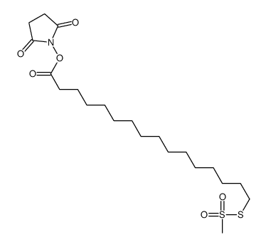 N-SUCCINIMIDYLOXYCARBONYLPENTADECYL METHANETHIOSULFONATE picture