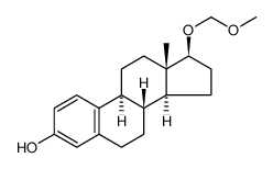 Estra-1,3,5(10)-trien-3-ol, 17-(methoxymethoxy)-, (17β)结构式