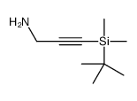 3-[tert-butyl(dimethyl)silyl]prop-2-yn-1-amine结构式