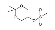 5-hydroxy-2,2-dimethyl-1,3-dioxane methanesulfonate Structure