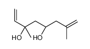 (3S,5R)-3,7-dimethylocta-1,7-diene-3,5-diol Structure