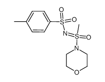 S-methyl-S-morpholino-N-((4-methylphenyl)sulfonyl)sulfoximine Structure