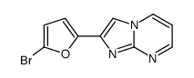 2-(5-Bromo-2-furyl)imidazo[1,2-a]pyrimidine Structure