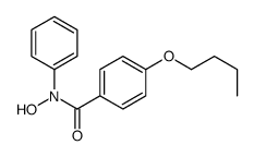 4-butoxy-N-hydroxy-N-phenylbenzamide Structure