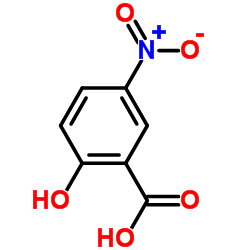 5-硝基水杨酸结构式
