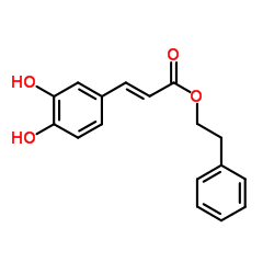 Caffeic acid phenethyl ester Structure