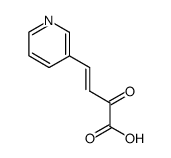 2-oxo-4-(3-pyridyl)-3-butene-1-oic acid结构式