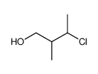 3-chloro-2-methyl-butan-1-ol Structure