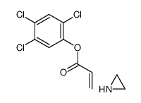 aziridine,(2,4,5-trichlorophenyl) prop-2-enoate Structure