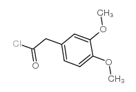 (3,4-二甲氧基苯基)乙酰氯结构式