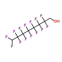 1H,1H,8H-PERFLUORO-1-OCTANOL Structure